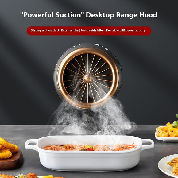 Ventilador de Escritorio Portátil para Cocina