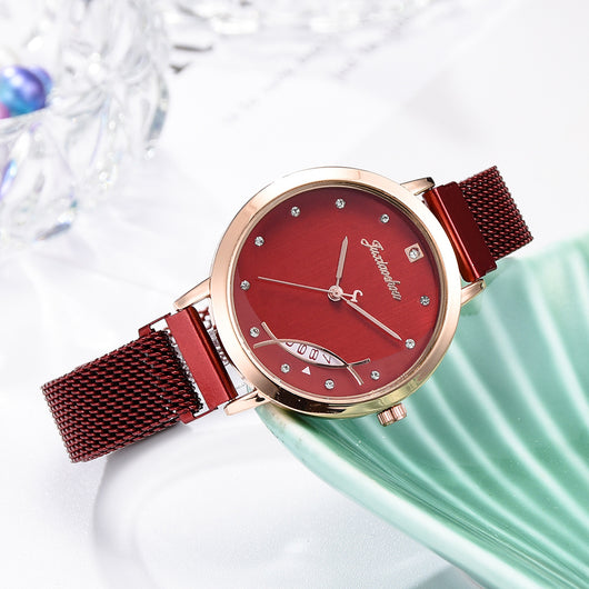 Reloj para Niñas con Cierre Magnético y Calendario - Image 4