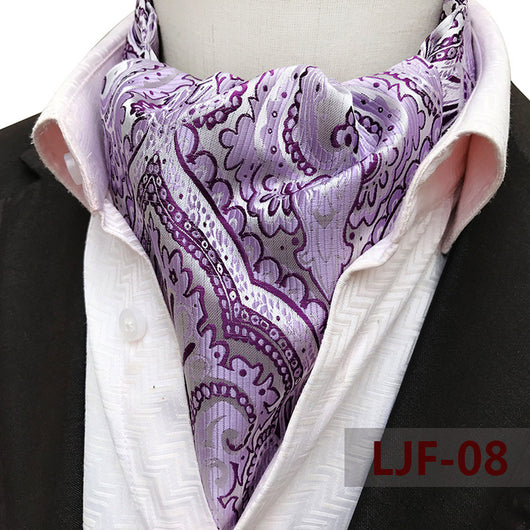 Bufanda Jacquard para Hombre - Elegancia y Calidez en Poliéster - Image 8