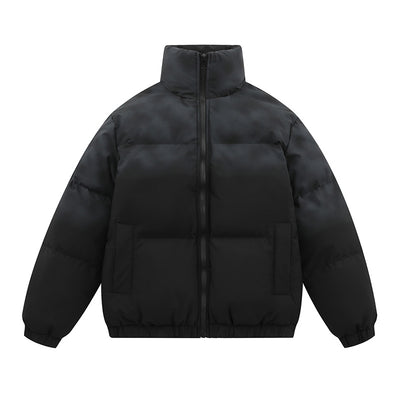 Abrigo Casual Degradado de Algodón para Hombre - Estilo Moderno
