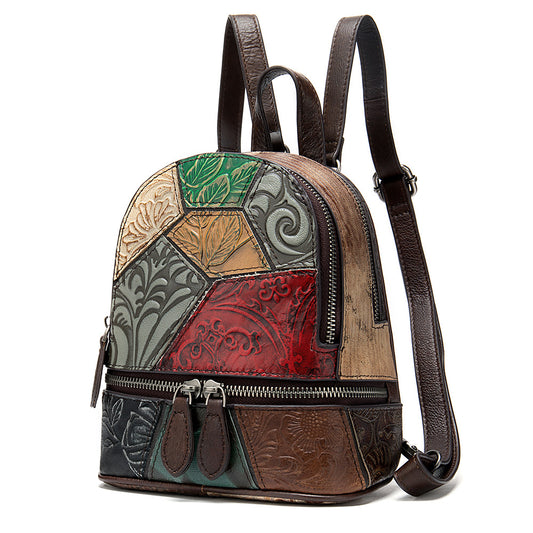 Mochila de Cuero Personalizada - Estilo Casual y Versátil - Image 2