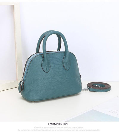 Bolso Bandolera de Cuero Genuino para Mujer - Diseño Minimalista - Image 21