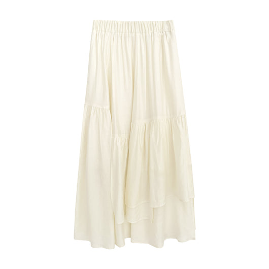 Falda Plisada Irregular A-Línea para Mujer - Estilo Urbano Casual - Image 3