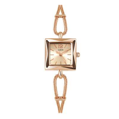 Reloj Pulsera Cuadrado Estilo Vintage en Aleación Premium - Image 15