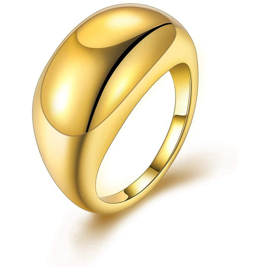 Anillo de Pan Retro Torcido en Acero Titanio - Diseño Creativo Europeo