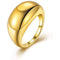 Anillo de Pan Retro Torcido en Acero Titanio - Diseño Creativo Europeo