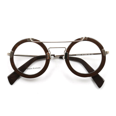 Lentes Vintage Redondos con Protección Azul - Marco Metálico Doble Rayo - Image 19