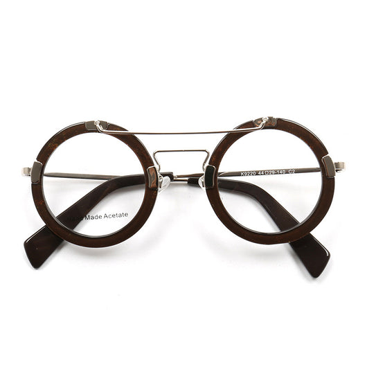 Lentes Vintage Redondos con Protección Azul - Marco Metálico Doble Rayo - Image 19