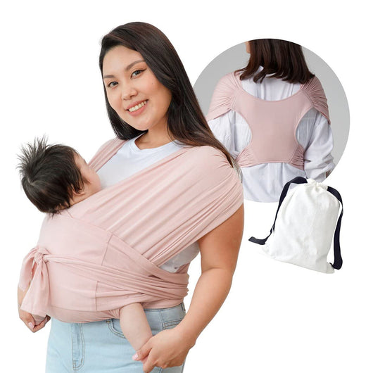 Fular Portabebé de Algodón Cruzado - Carga Frontal Ergonómica - Image 3