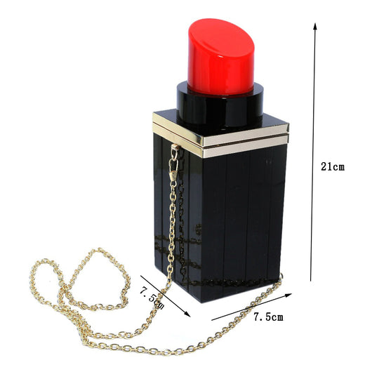 Bolsas con Forma de Labial Negro - Image 9