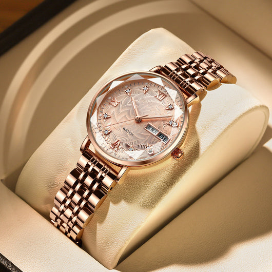 Reloj de Cuarzo Luminoso Impermeable para Mujer - Diseño Minimalista - Image 13