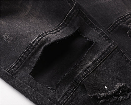 Pantalones Slim Ajustados a la Rodilla - Tendencia Street Style - Image 10