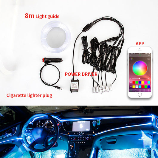 Luz de Ambiente para Auto con Control de Voz 5 en 1 - Image 7