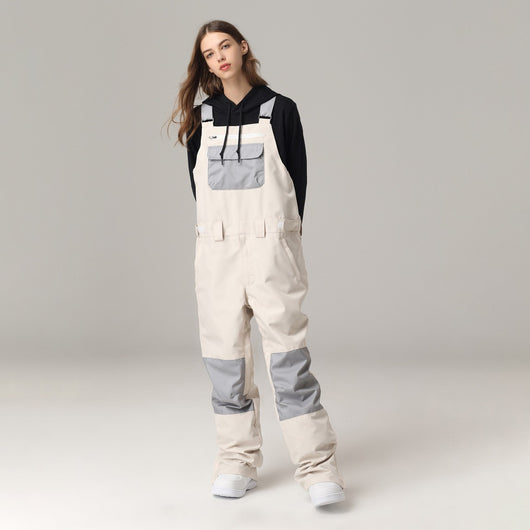 Pantalones de Esquí Impermeables Bicolor para Hombre y Mujer - Image 3