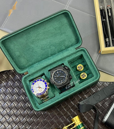Caja Organizadora de Relojes en Terciopelo Portátil - Image 11