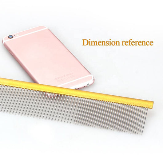 Peine Deslanador de Acero Inoxidable para Perros - Removedor de Pelo Profesional - Image 4