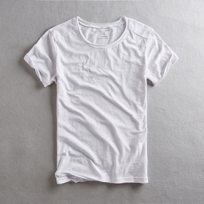 Camiseta de Manga Corta para Hombre en Algodón con Rayas de Bambú - Image 15
