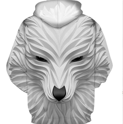 Sudadera con Capucha Estampado 3D Animal para Hombre - Hoodie Casual Streetwear - Image 7