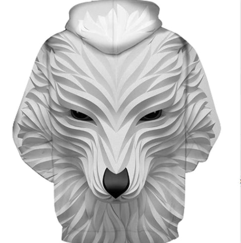 Sudadera con Capucha Estampado 3D Animal para Hombre - Hoodie Casual Streetwear - Image 7