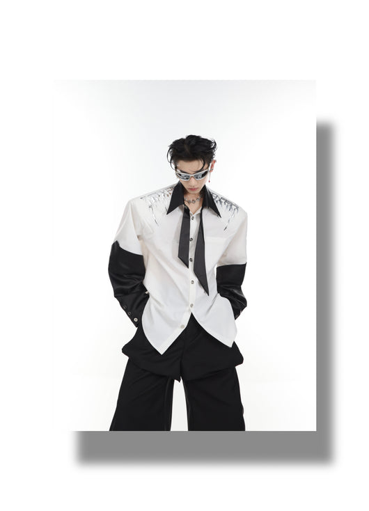 Cardigan Acolchado con Diseño de Costuras y Hombreras - Image 8