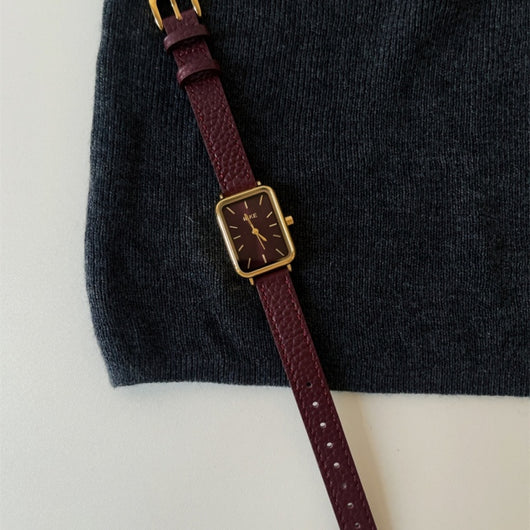 Reloj Vintage Rojo para Mujer - Diseño Clásico Año Nuevo - Image 5