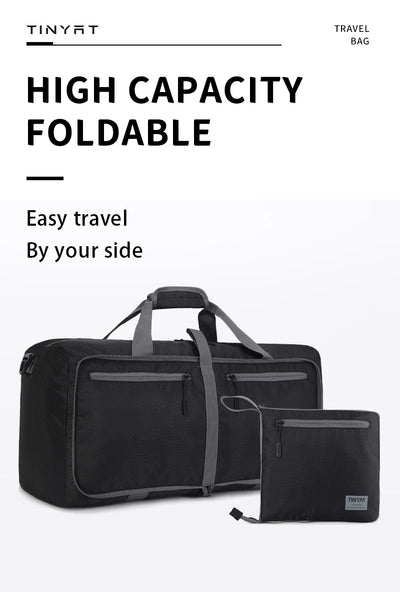 Bolsa de Viaje Plegable con Bandolera - Capacidad Extra Grande Portátil - Image 6