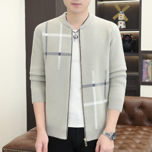 Chaqueta Casual de Terciopelo Mink - Confort de Suéter con Estilo - Image 7
