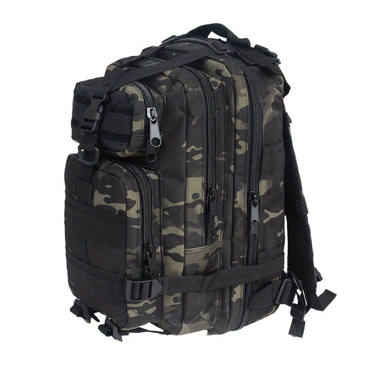 Mochila Táctica de Doble Compartimento con Diseño Camuflaje - Image 14
