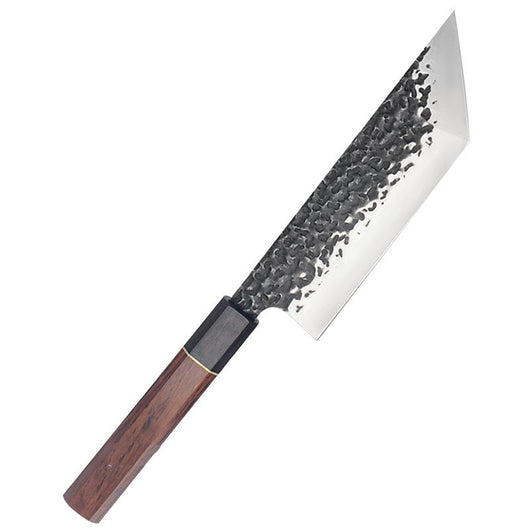 Cuchillo Multiusos de Chef con Mango Octagonal y Patrón Forjado - Image 3