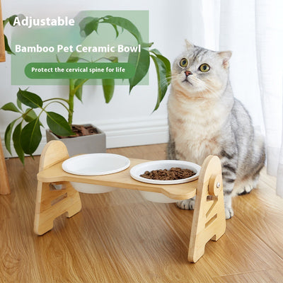 Comedero Ergonómico para Mascotas con Protección Cervical