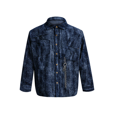 Camisa Retro Oversize de Manga Larga - Image 2