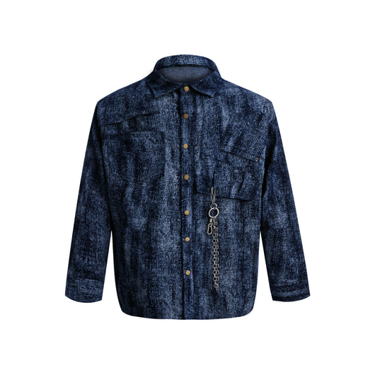 Camisa Retro Oversize de Manga Larga - Image 2