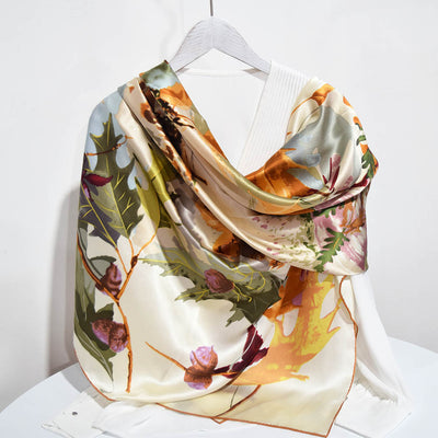 Pañuelo de Seda Grande 135cm - Elegancia y Versatilidad - Image 7