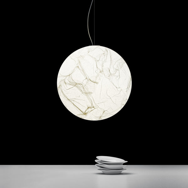 Lámpara Colgante Moon Minimalista de Doble Altura para Restaurantes