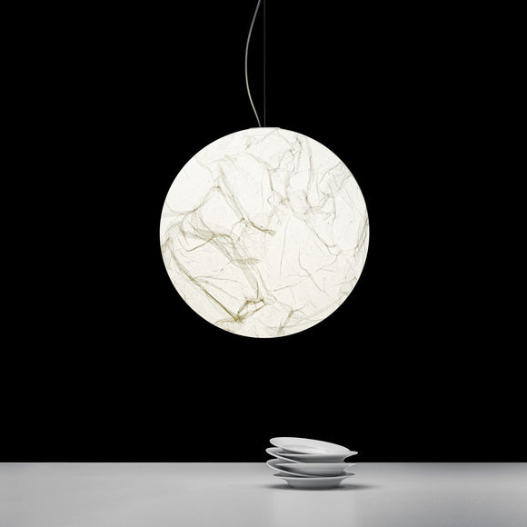 Lámpara Colgante Moon Minimalista de Doble Altura para Restaurantes