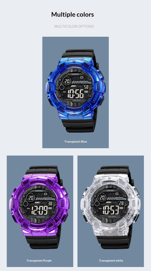 Reloj Deportivo Inteligente Multifuncional Resistente al Agua con Luz - Image 12