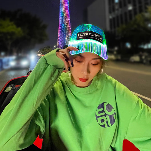 Gorro LED con Fibra Óptica para Fiestas y Eventos Nocturnos - Image 15