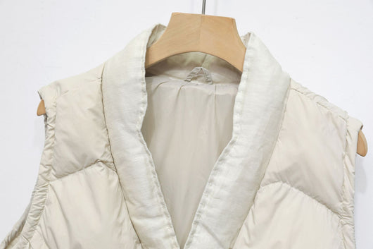 Chaleco Acolchado de Plumón 90% Cuello Alto para Mujer - Image 22