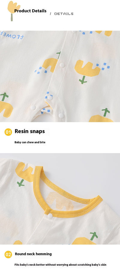 Ropa de Escalada Estampada en Algodón Puro para Niños - Image 16