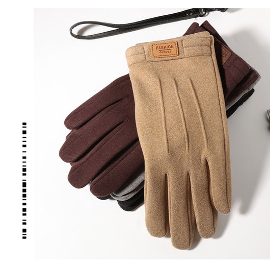 Guantes de Invierno para Hombre con Forro Polar Térmico, Impermeables y Compatible con Pantalla Táctil - Image 12
