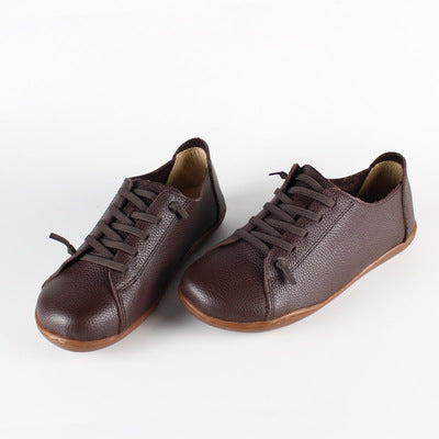 Zapatos de Cuero Genuino Hechos a Mano para Mujer Talla Grande - Image 5