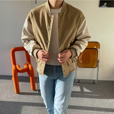 Chaqueta Beisbolera Suelta y Versátil - Image 10