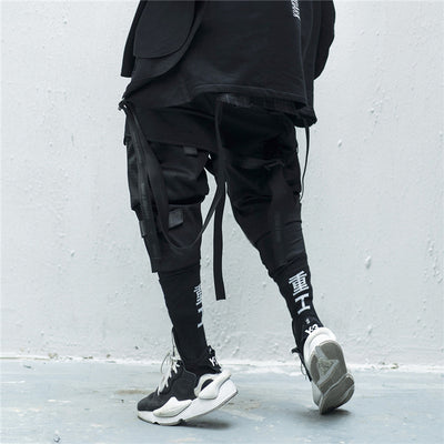 Pantalones Cortos Funcionales Hip Hop Urbano - Image 14