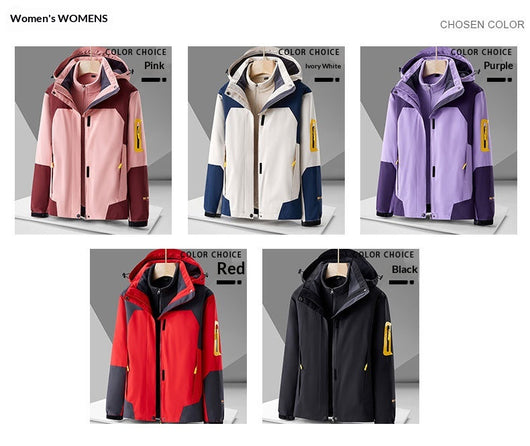 Chaqueta Impermeable Cortavientos con Forro Interior Desmontable - Image 30