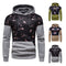 Sudadera Hoodie Casual para Hombre con Estampado Ouma