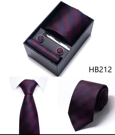 Corbata Jacquard Profesional Tejida en Trama para Negocios - Image 71