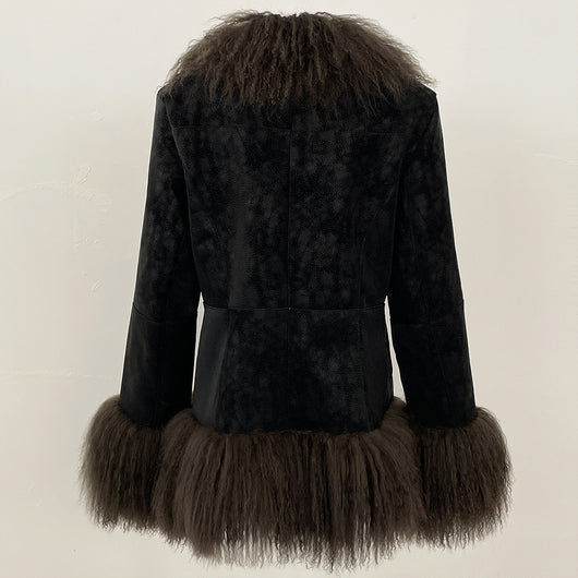 Chaqueta de Lana Gruesa con Acabado Ante - Image 18