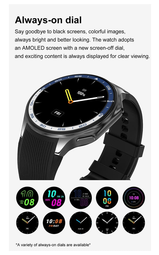 Reloj Deportivo Inteligente DT WATCH X con Monitor Cardíaco y Llamadas Bluetooth - Image 14