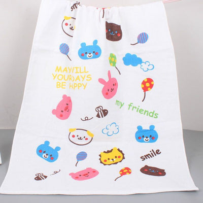 Toalla de Baño Infantil Doble Capa con Estampado Cartoon - Image 13