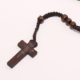 Collar de Cruz de Madera, Joya Cristiana - Image 3